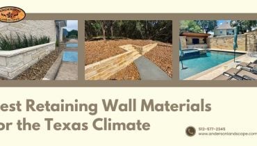 Best Retaining Wall Materials for the Texas Climate